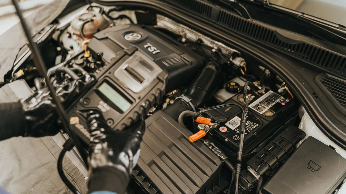 Diagnostic électronique d’un moteur au garage